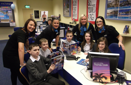 Thos. Cook Agency Gives U.K. Schoolchildren Hands-On Experience